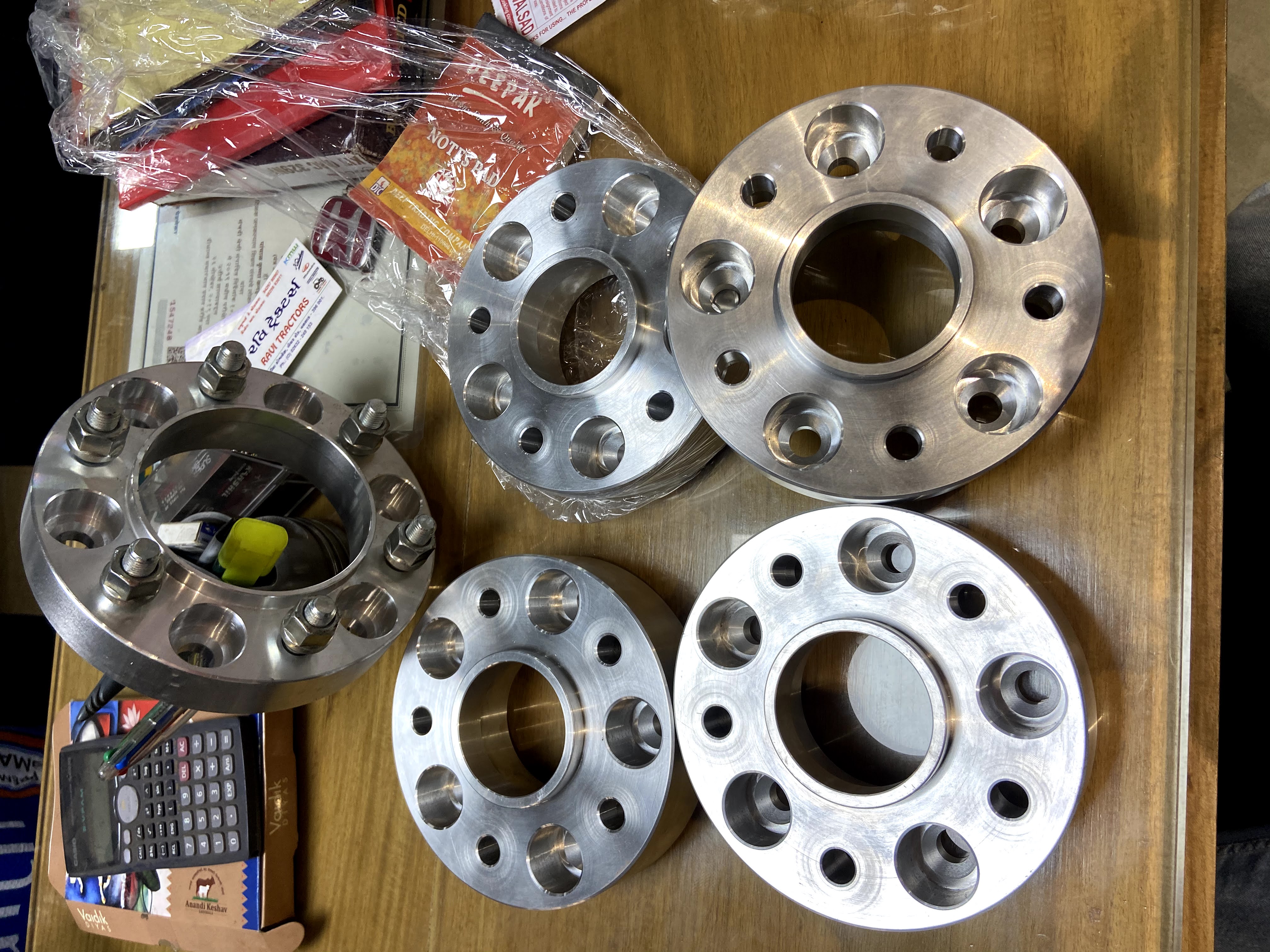 Wheel Spacers for Front Wheel Drive